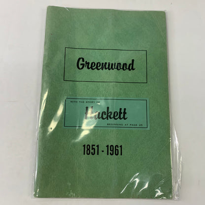 Greenwood 1851-1961 - Means Wilkinson - 1961