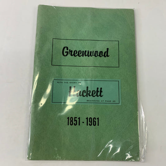 Greenwood 1851-1961 - Means Wilkinson - 1961