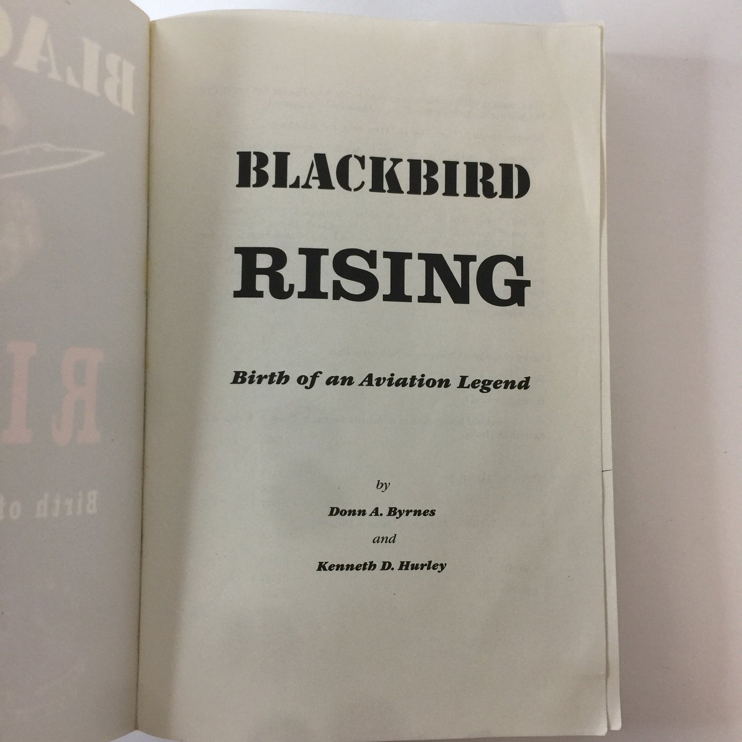 Blackbird Rising - Donn A. Byrnes - Signed - 1999