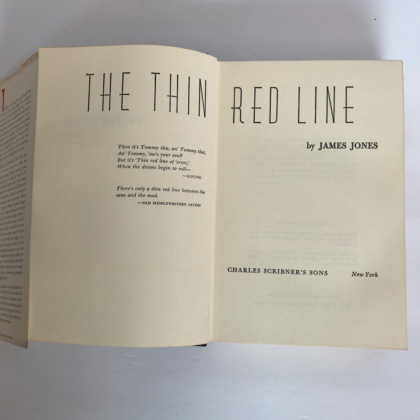 The Thin Red Line - James Jones - 1962