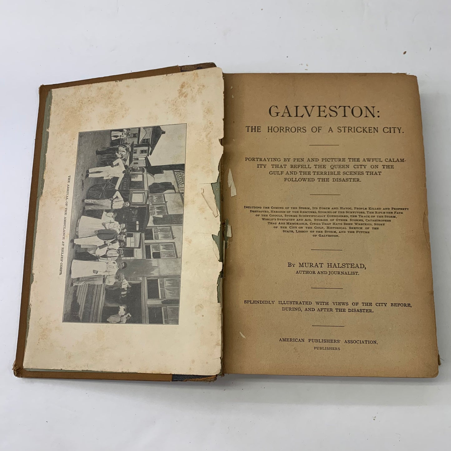 Galveston: The Horrors of a Stricken City - Murat Halstead - 1900