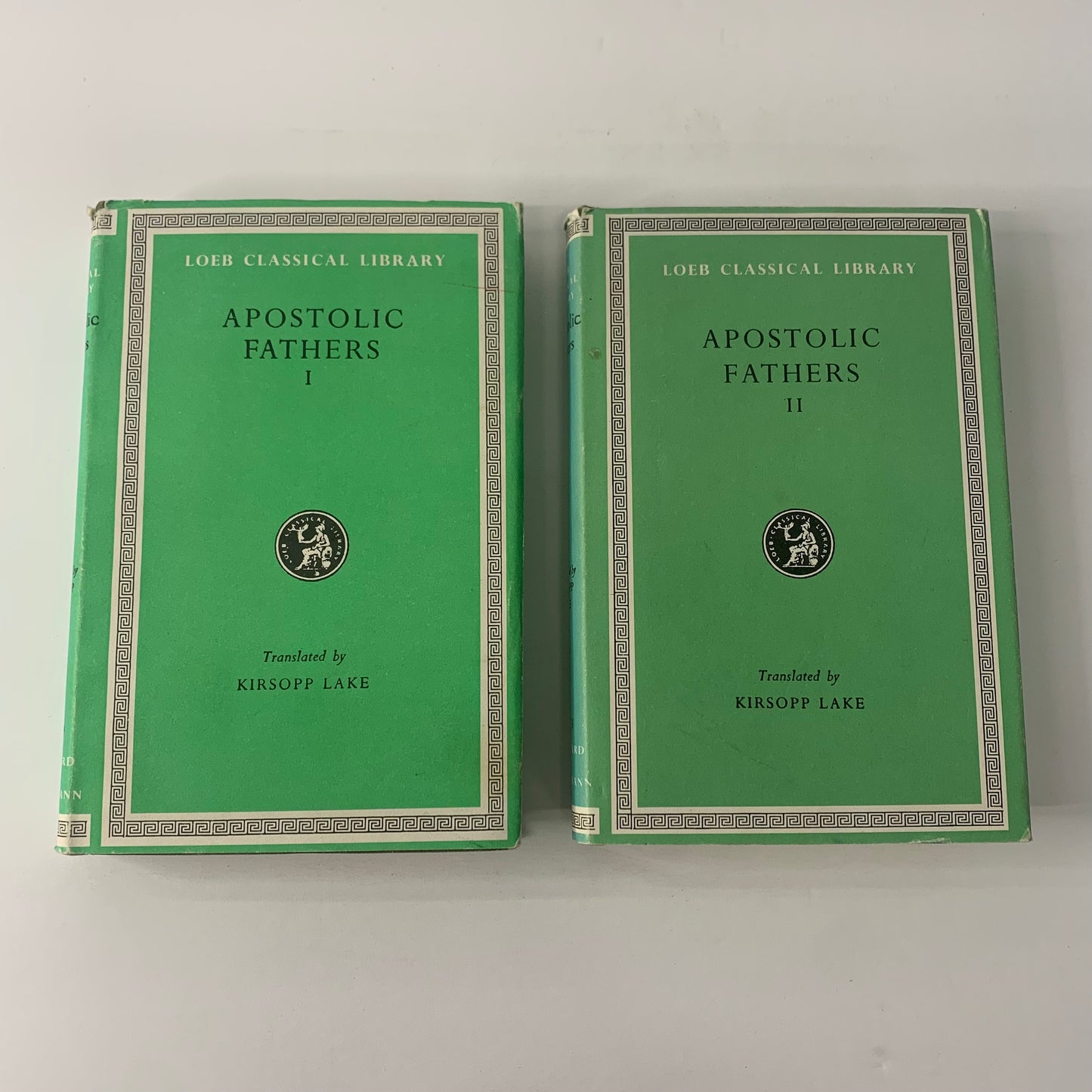 Apostolic Fathers Vols 1 and 2 - Translated by Kirsopp Lake - 1975