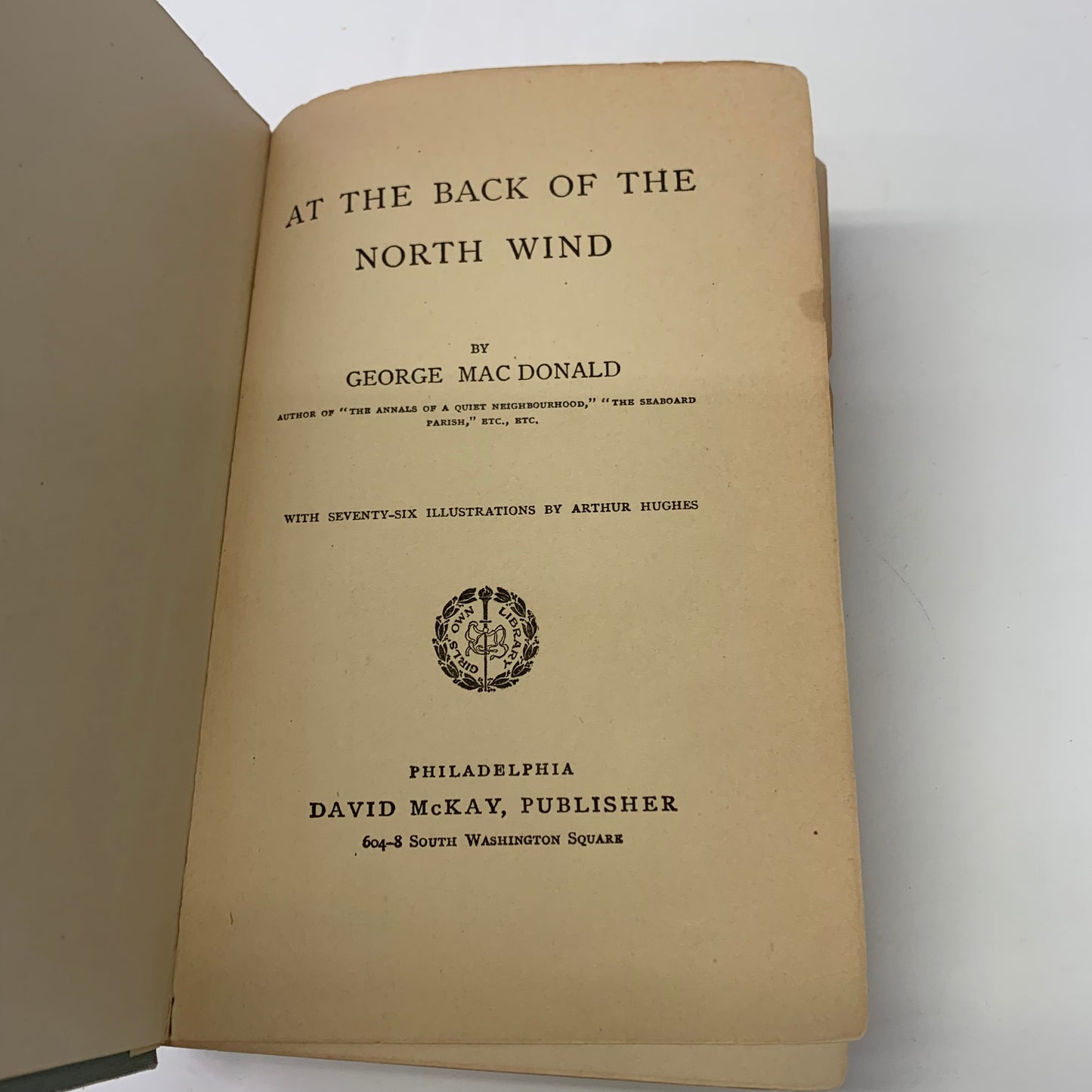 At The Back of the North Wind - George MacDonald - 1919