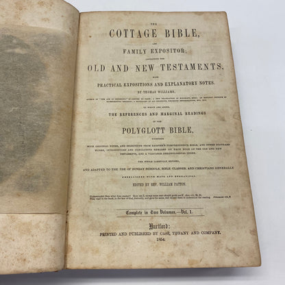 The Cottage Bible - Various - 1854