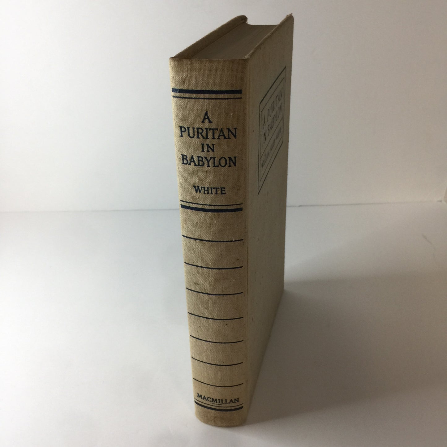 A Puritan in Babylon - William Allen White - Signed - 1938