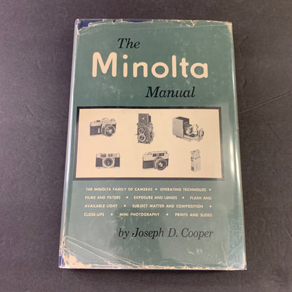 The Minolta Manual - Joseph D. Cooper - 1st Edition - 1959