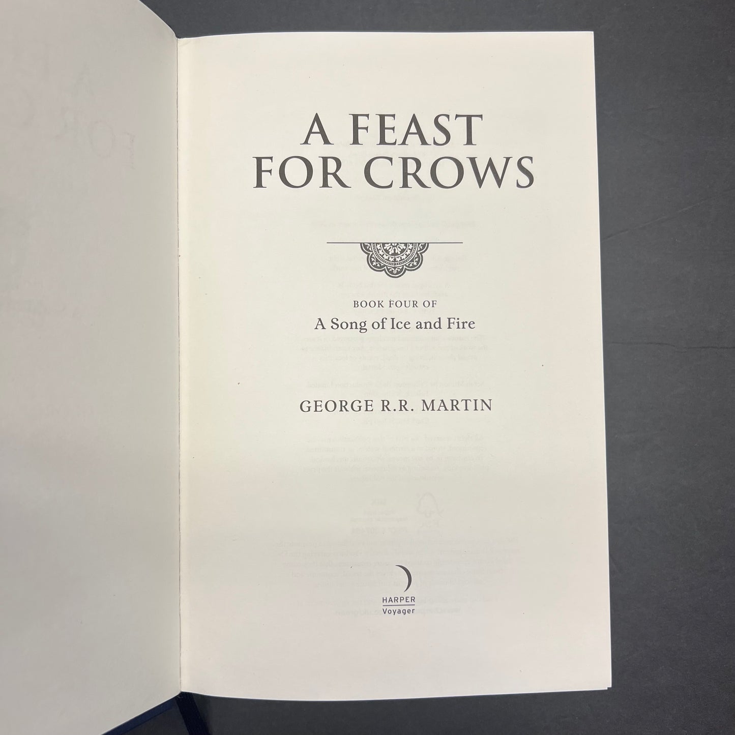 A Feast for Crows - George R. R. Martin - 2011