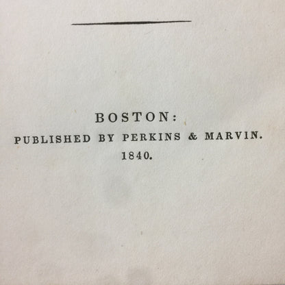 Dedham Pulpit or Sermons - Perkins and Marvins Publication - 1840