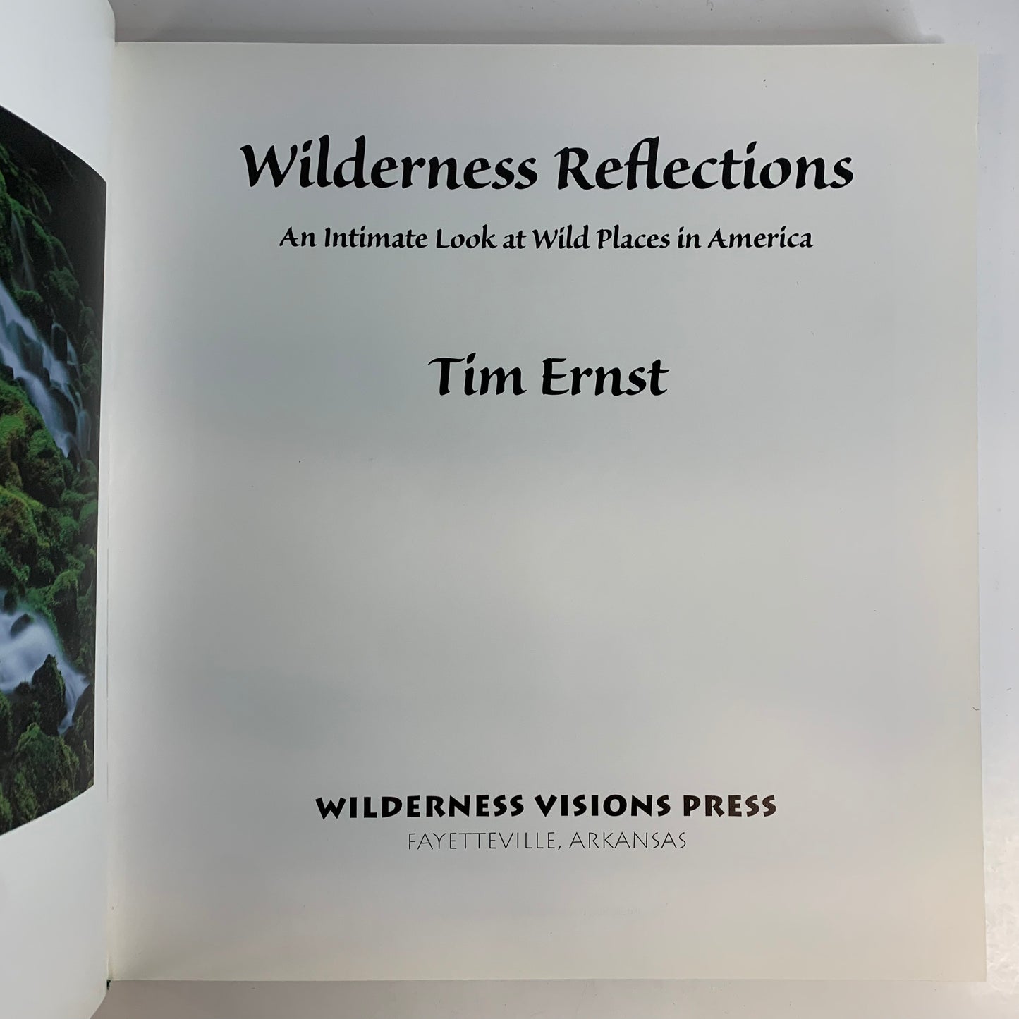 Wilderness Reflections - Tim Ernst - Signed - 1996