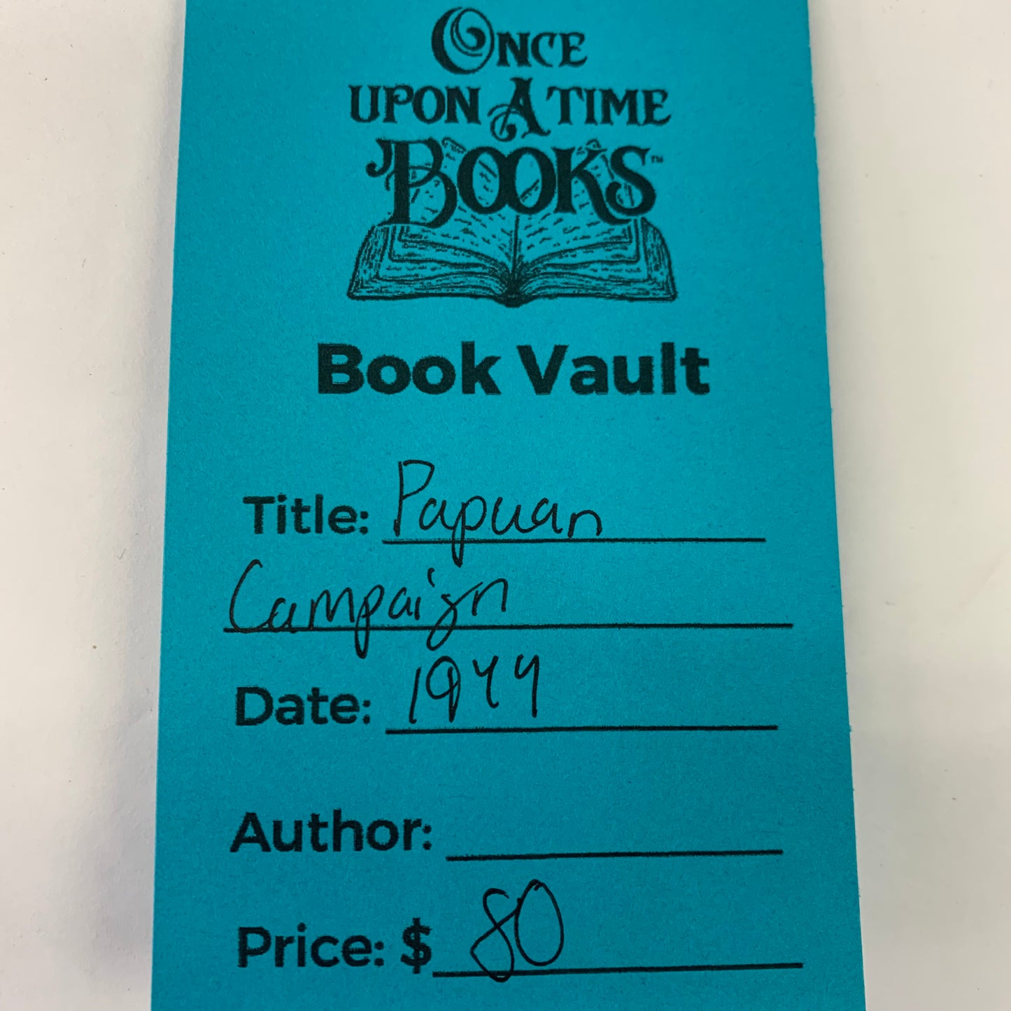 Papuan Campaign - Military Intelligence Division - 1944