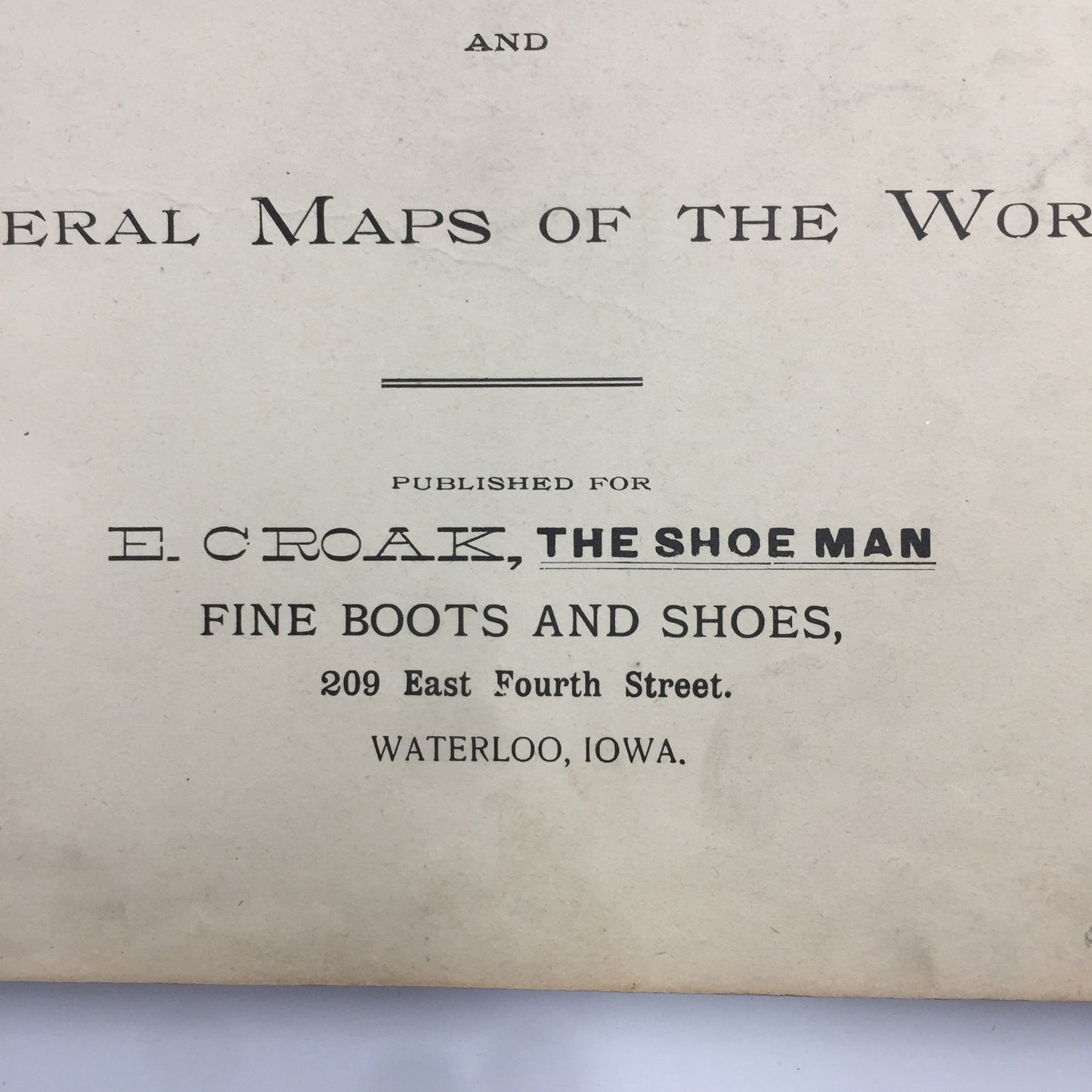 Columbian World’s Fair Atlas - 1893