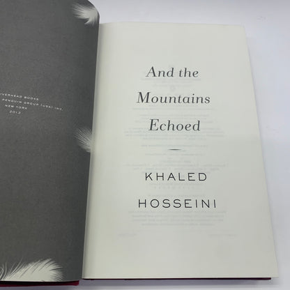 And The Mountains Echoed - Khalid Hosseini - Signed - First Edition - 2013