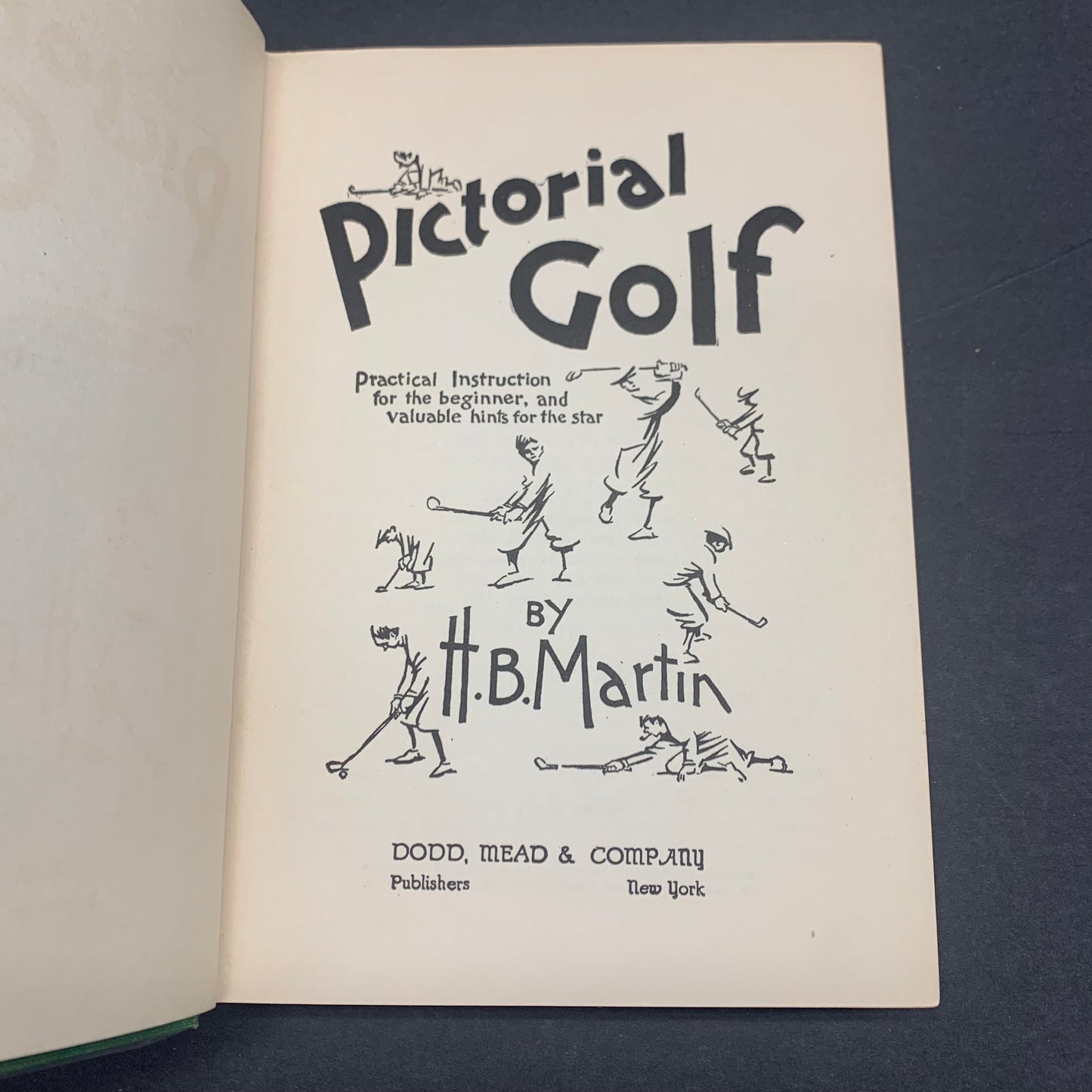 Pictorial Golf - H. B. Martin - 1930