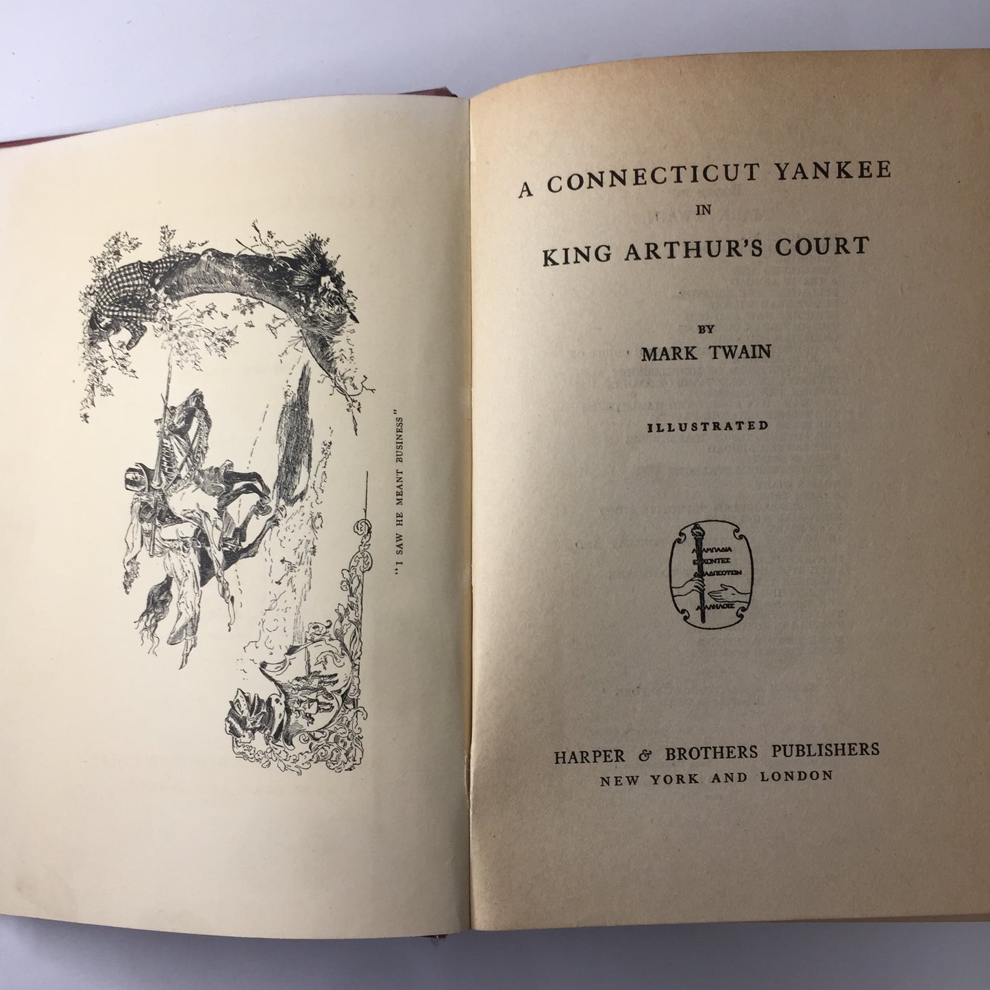 A Connecticut Yankee in King Arthur’s Court - Mark Twain - 1917