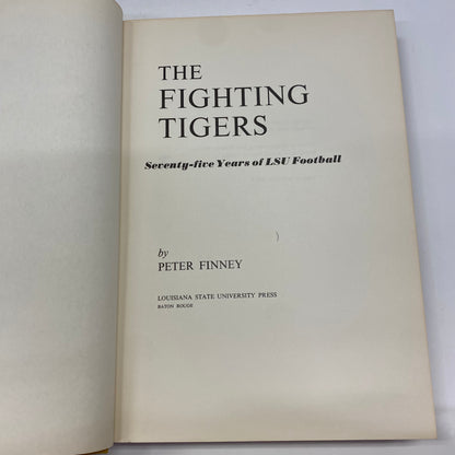 The Fighting Tigers - Peter Finney - Signed - 1980