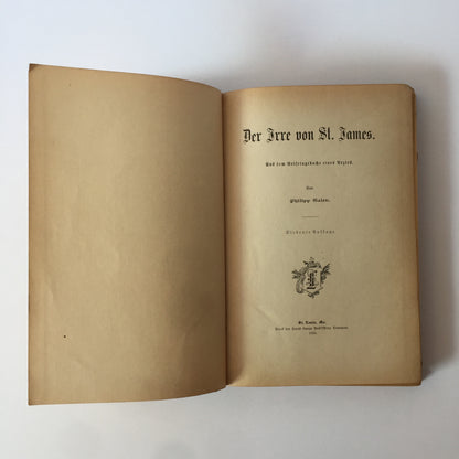 Der Irre Von St. James - Falen - Reprint, St. Louis, MO - 1924