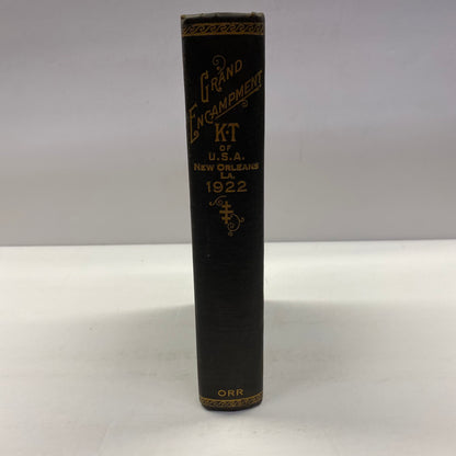 Proceedings of the Grand Encampment of Knights Templar - Frank H. Johnson - New Orleans, LA. - 1922