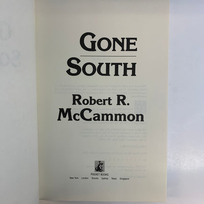 Gone South - Robert R. McCammon - 1st Edition - 1992