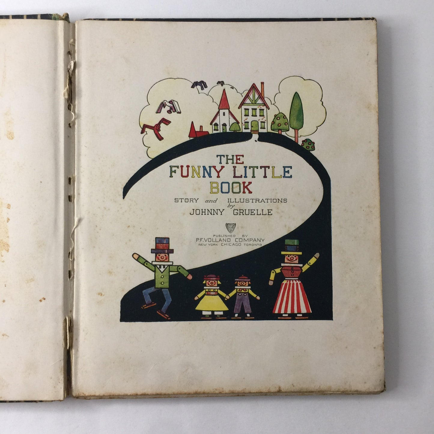 The Funny Little Book - Johnny Gruelle - 1918