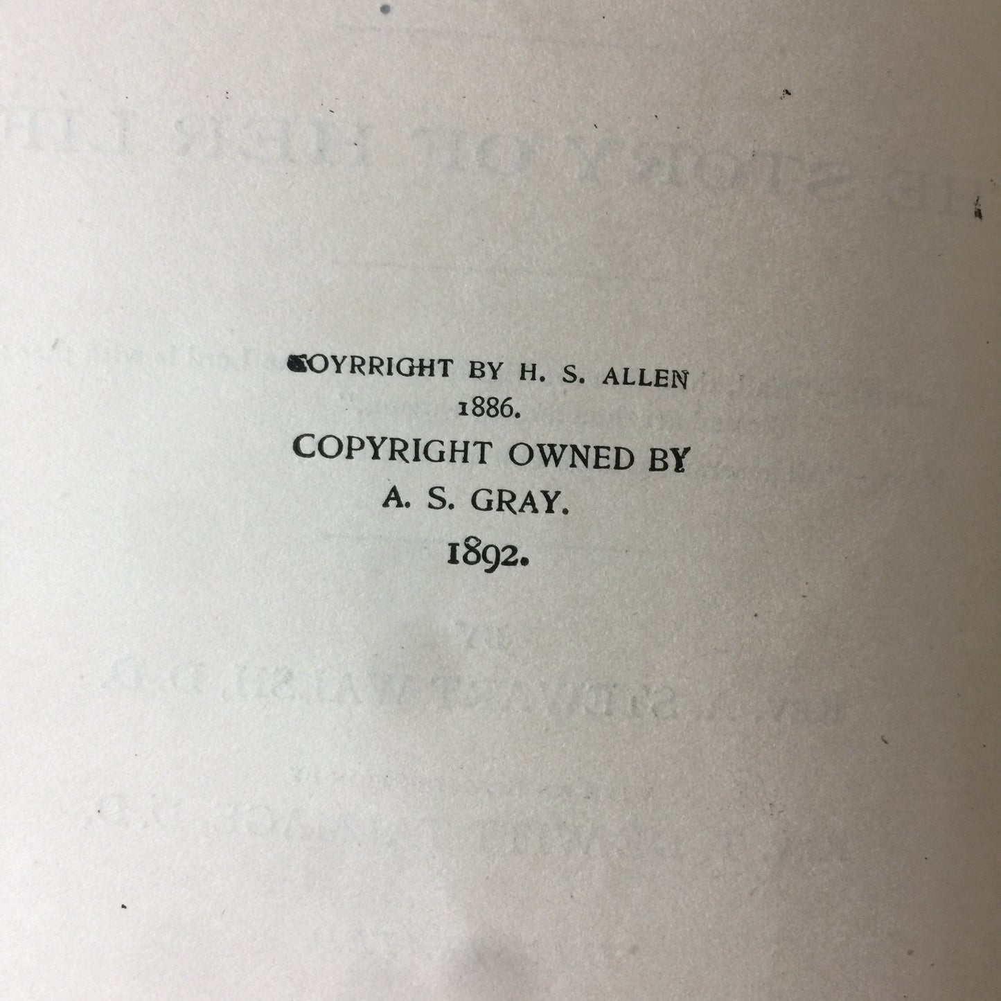 Mary: The Queen Of The House Of David - Rev. A. Stewart Walsh - 1893