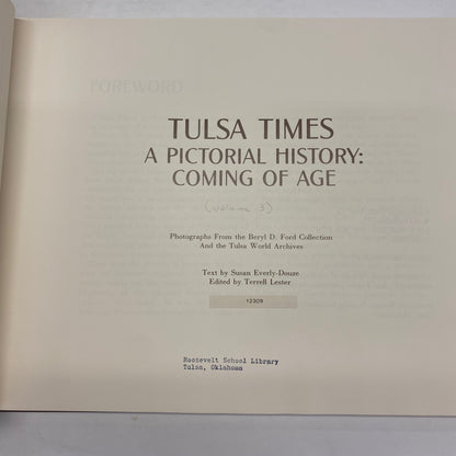 Tulsa Times: A Pictorial History - Box Set - 3 Volumes - 1997