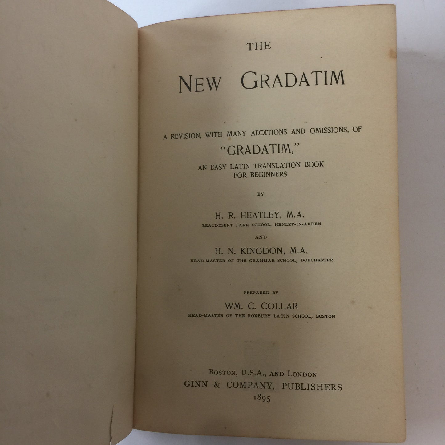 The New Gradatim - Collar - 1895