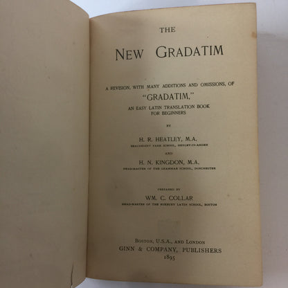 The New Gradatim - Collar - 1895