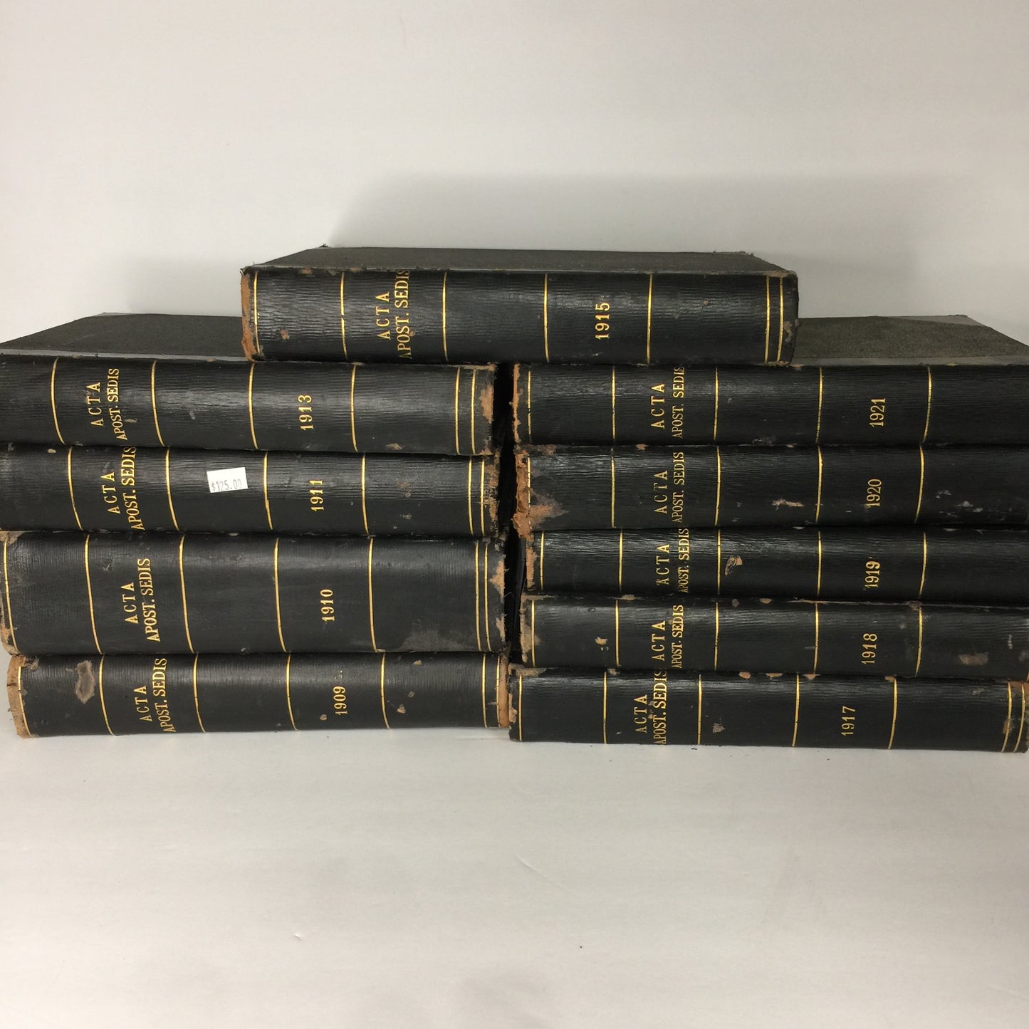 Acts Apostolicae Sedis - Commentarium Officiale - 10 Vol Set