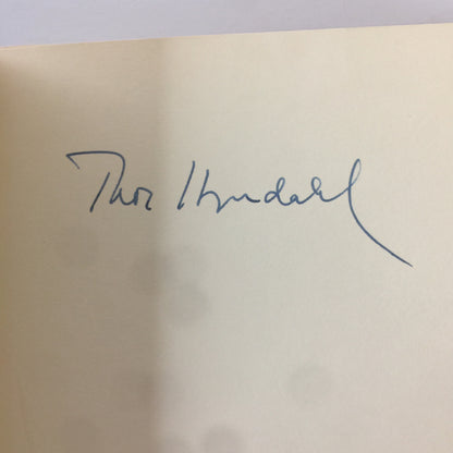 The RA Expeditions - Thor Heyerdahl - Signed - 1971