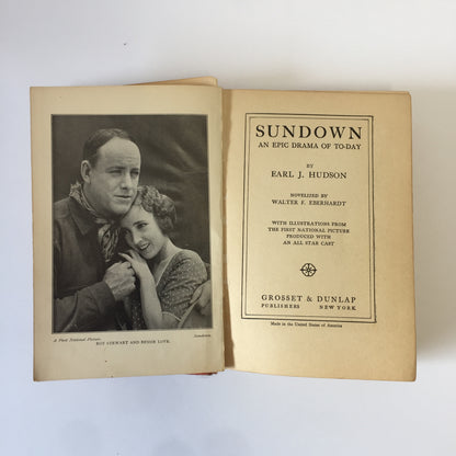 Sundown - Earl Hudson / Walter Eberhardt - Photoplay - 1924