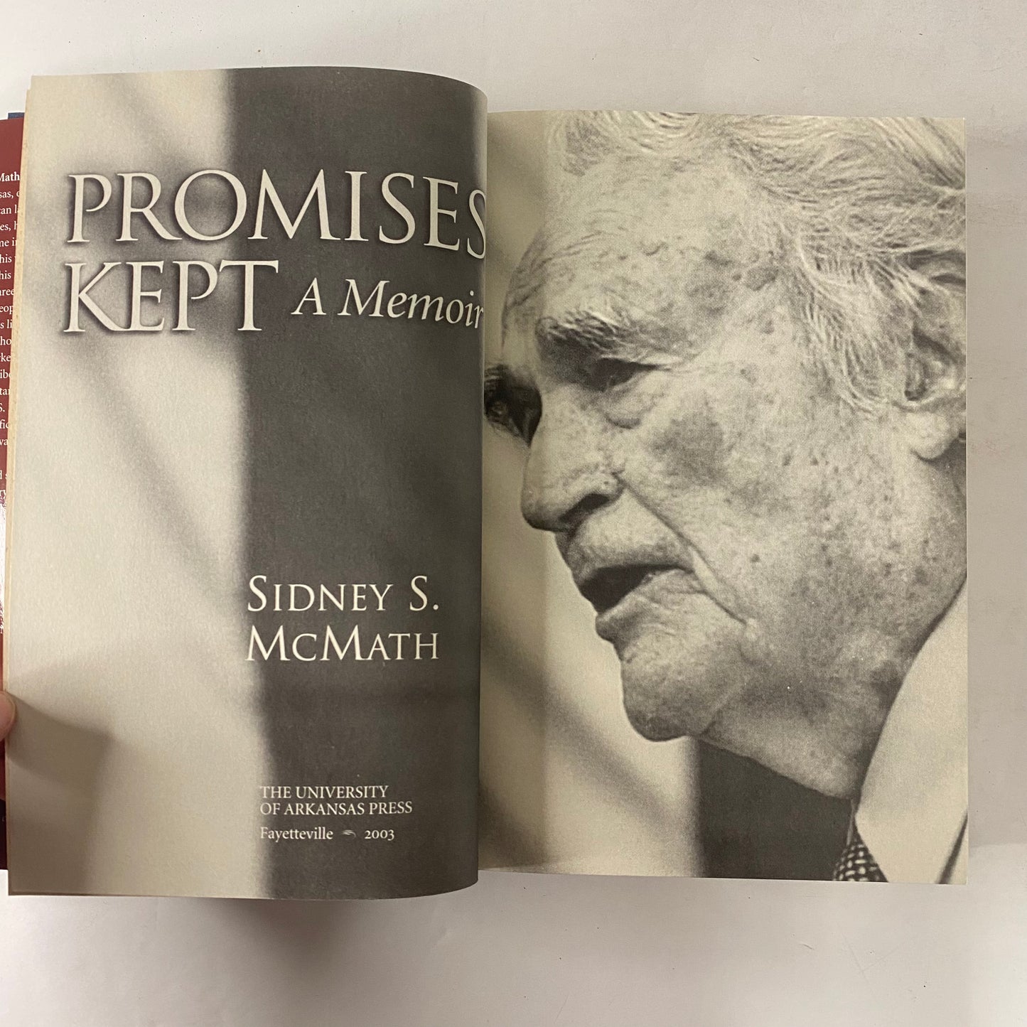 Promises Kept - Sidney A. McMath - Signed - 2003