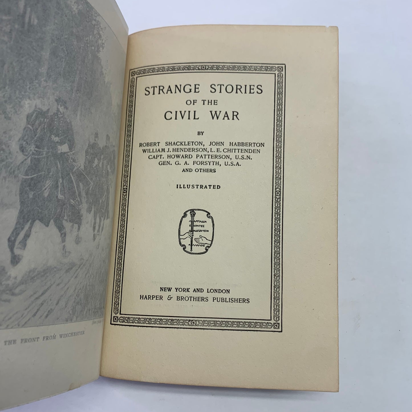 Strange Stories of the Civil War - Various - 1907