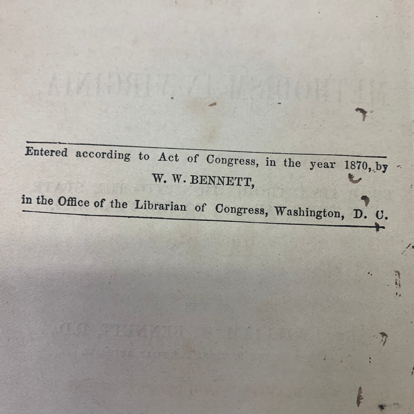 Memorials of Methodism in Virginia - Rev. William W. Bennett - 1871