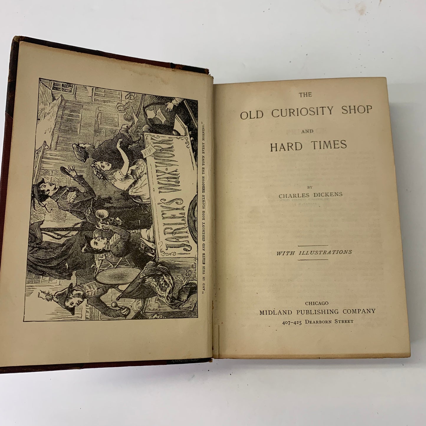 The Old Curiosity Shop and Hard Times - Charles Dickens - Date Unknown