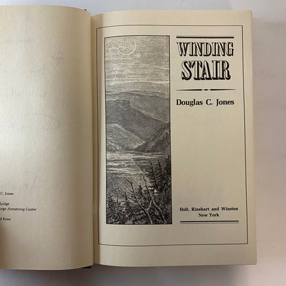 Winding Stair - Douglas C. Jones - Inscribed - 1st Edition - 1978