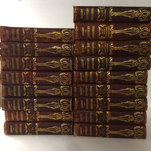 Library of Southern Literature - Various - 17 Volumes with Supplement - 1909