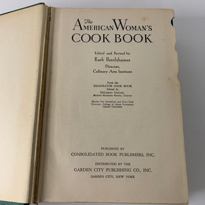 The American Women’s Cook Book - Ruth Berolzheimer - 1943