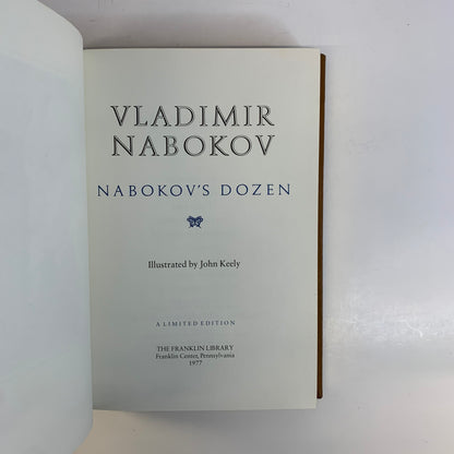 Nabokov’s Dozen - Vladimir Nabokov - Franklin Library - 1977