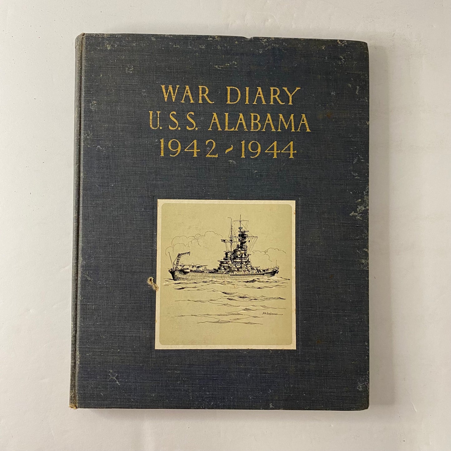 War Diary U. S. S. Alabama 1942-1944 - 1944