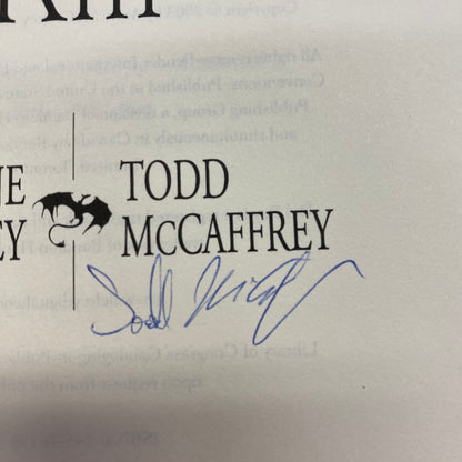 Dragon’s Kin - Anne McCaffrey and Todd McCaffrey - 1st Edition - Signed - 2003