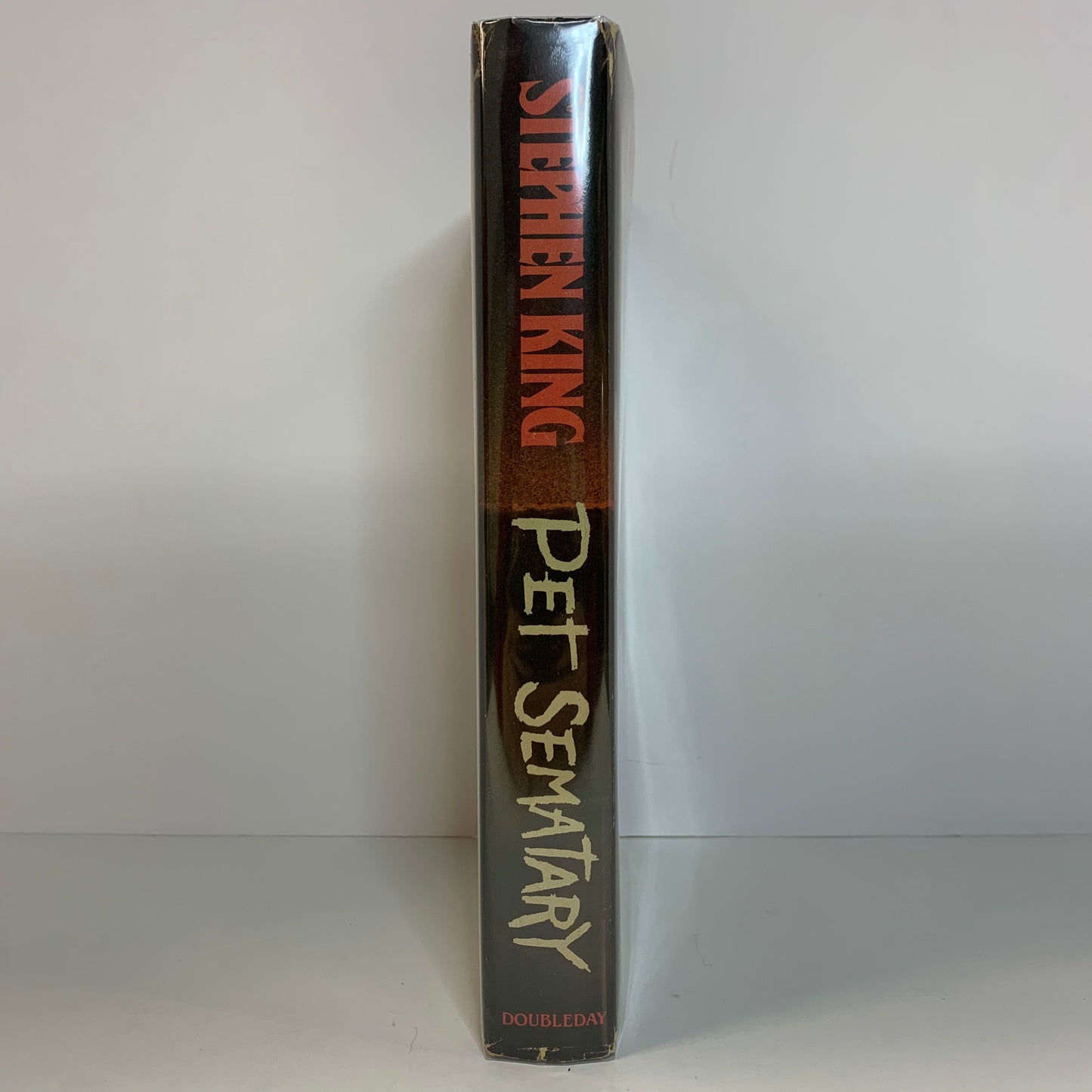 Pet Sematary - Stephen King - First Edition with First State Dust Jacket - “1982” Misprint on Dust Jacket - Y38 Gutter Code - 1983