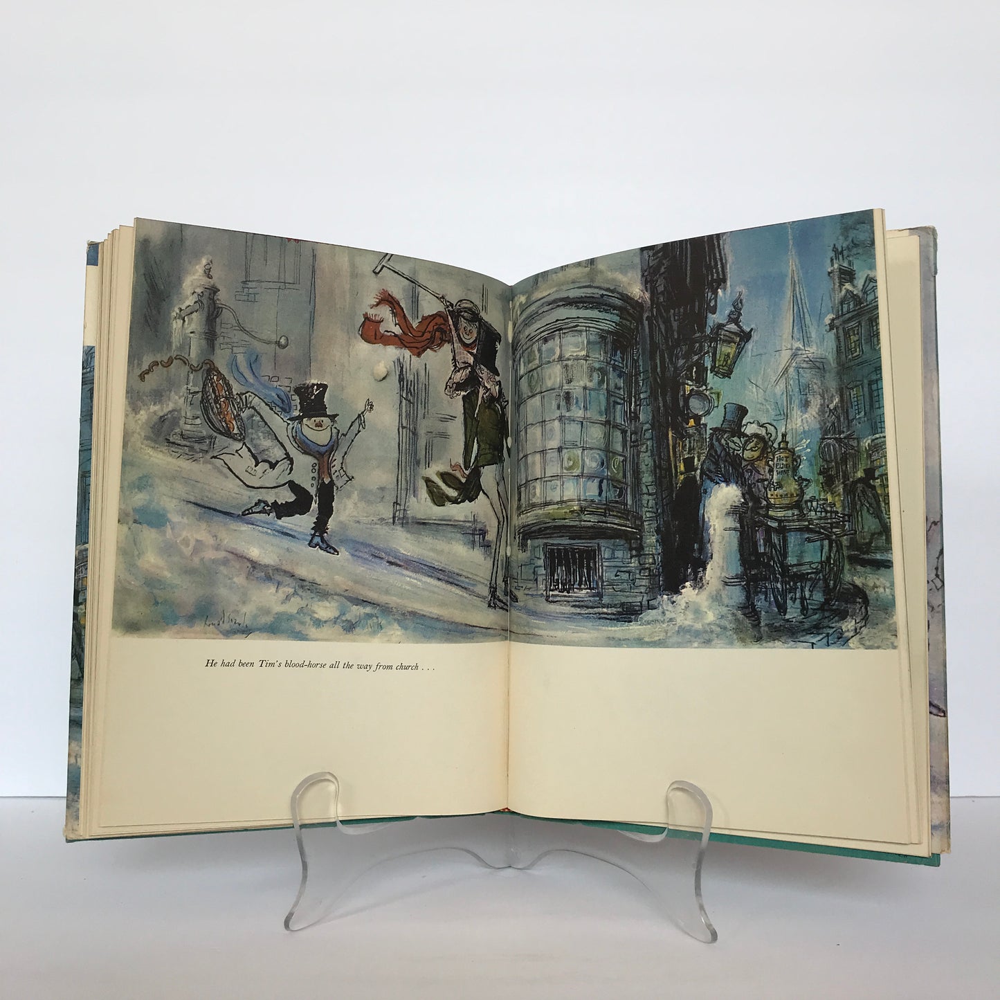 A Christmas Carol- Charles Dickens - Illustrated - 1961