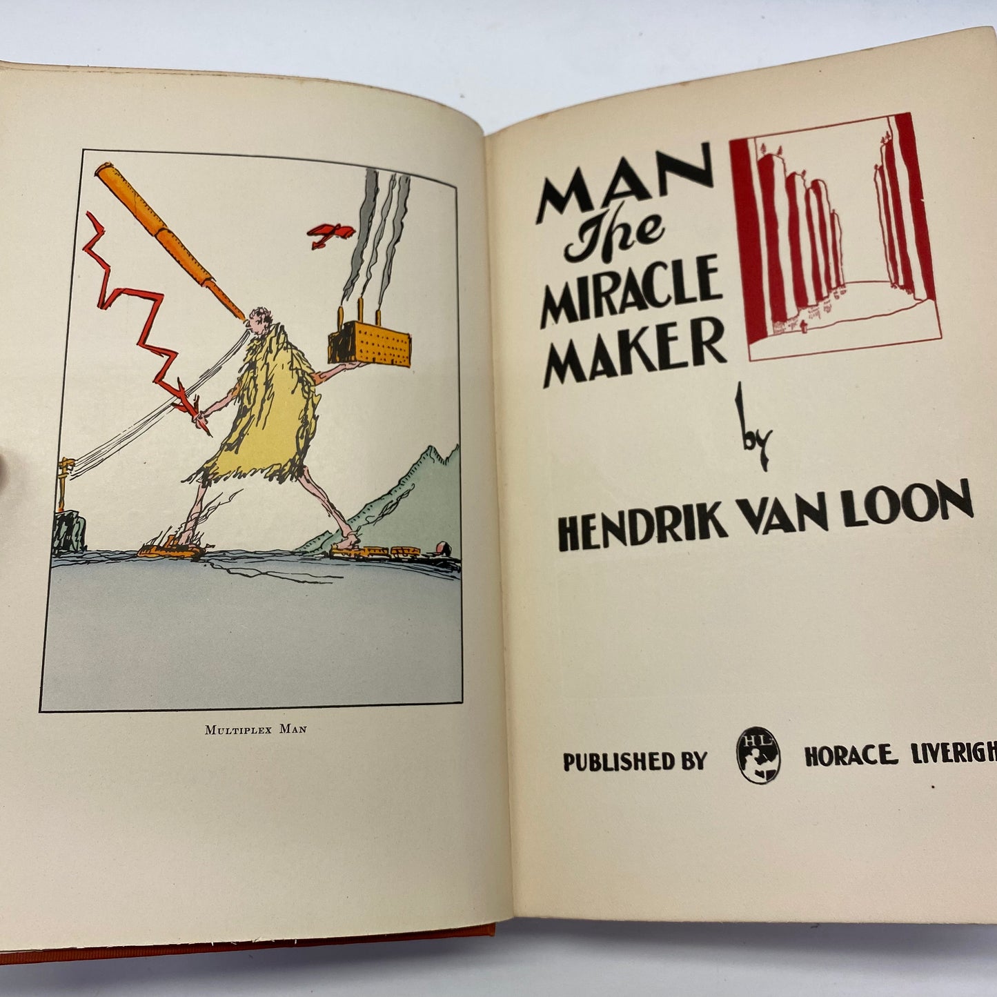 Man: The Miracle Maker - Hendrik Van Loon - 1928