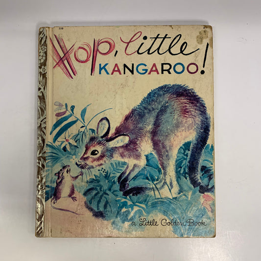 Hop, Little Kangaroo - Patricia Scarry - 1965