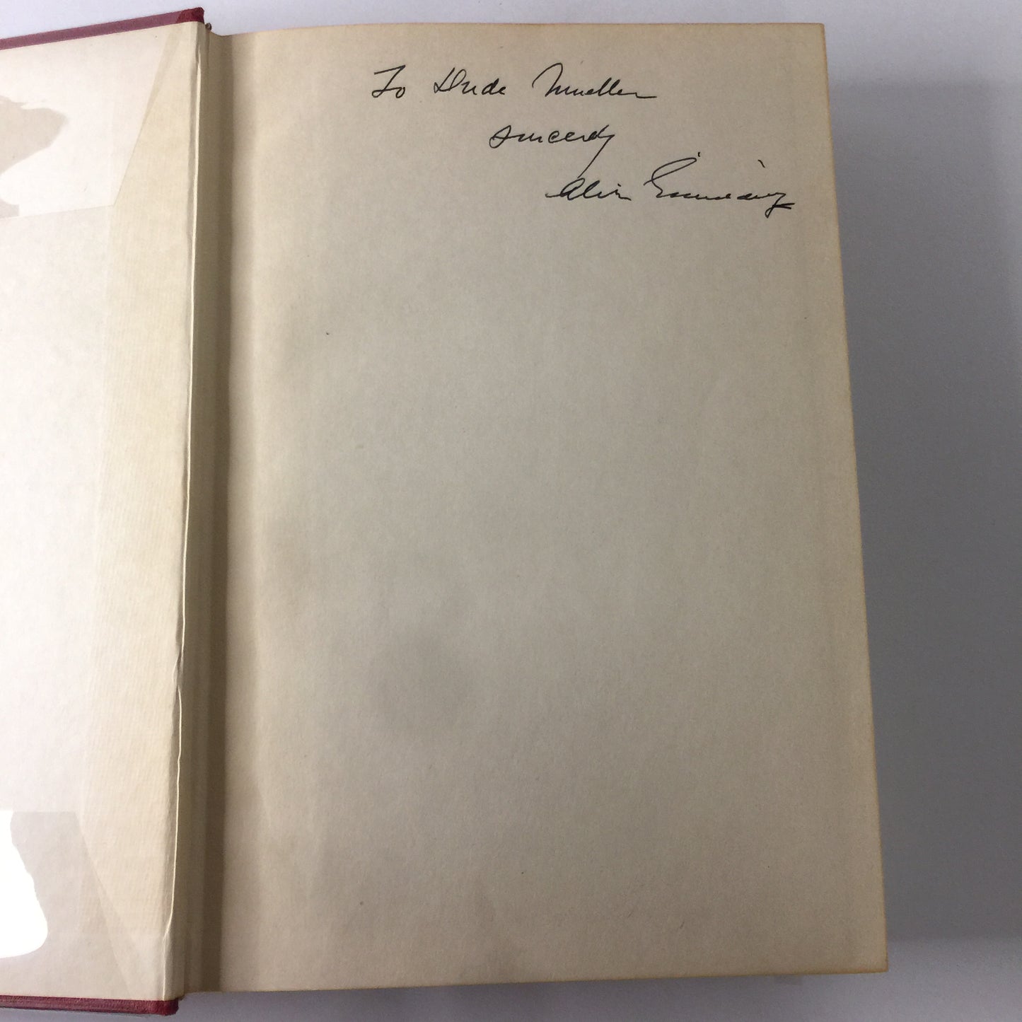 The Falstaff Story - Alvin Griesedieck - Signed - 1951