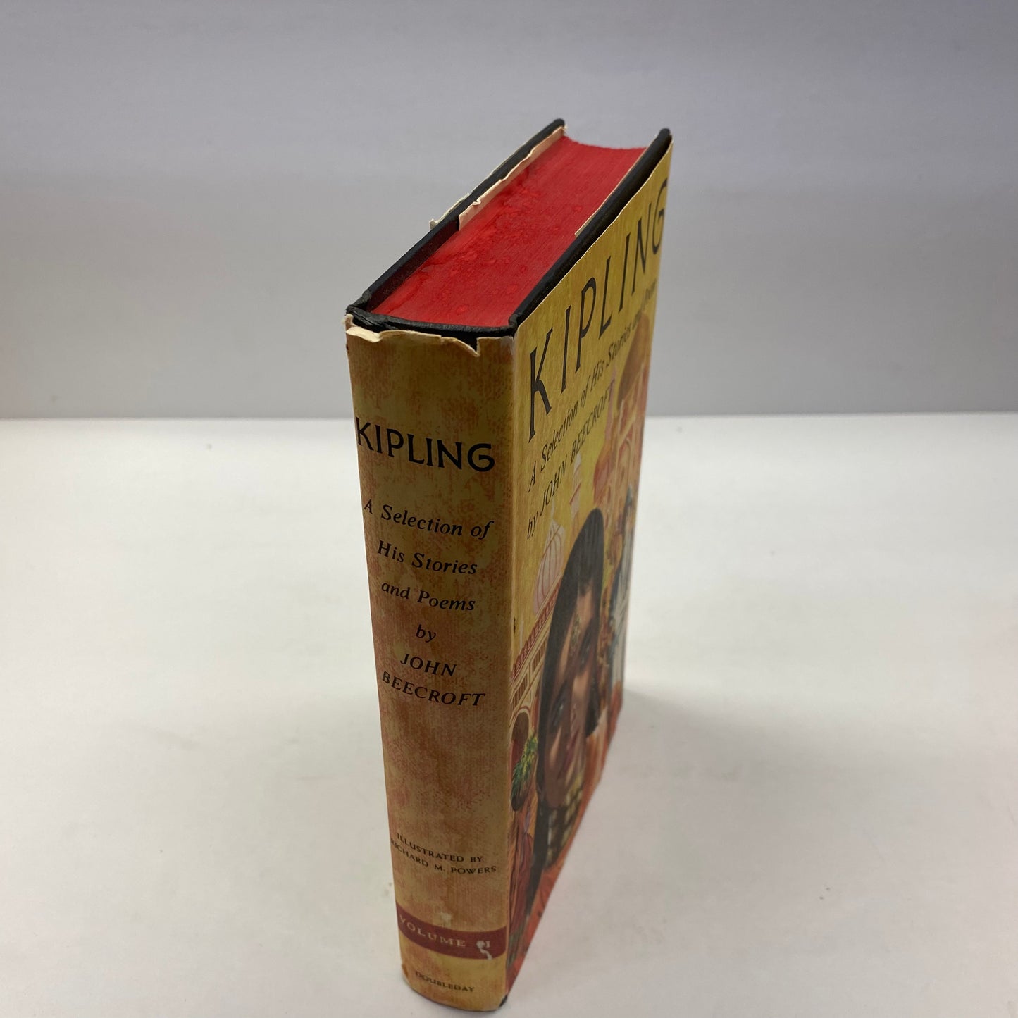 Kipling: A Selection of his Stories and Poems - John Beecroft - 2 Volumes - 1956