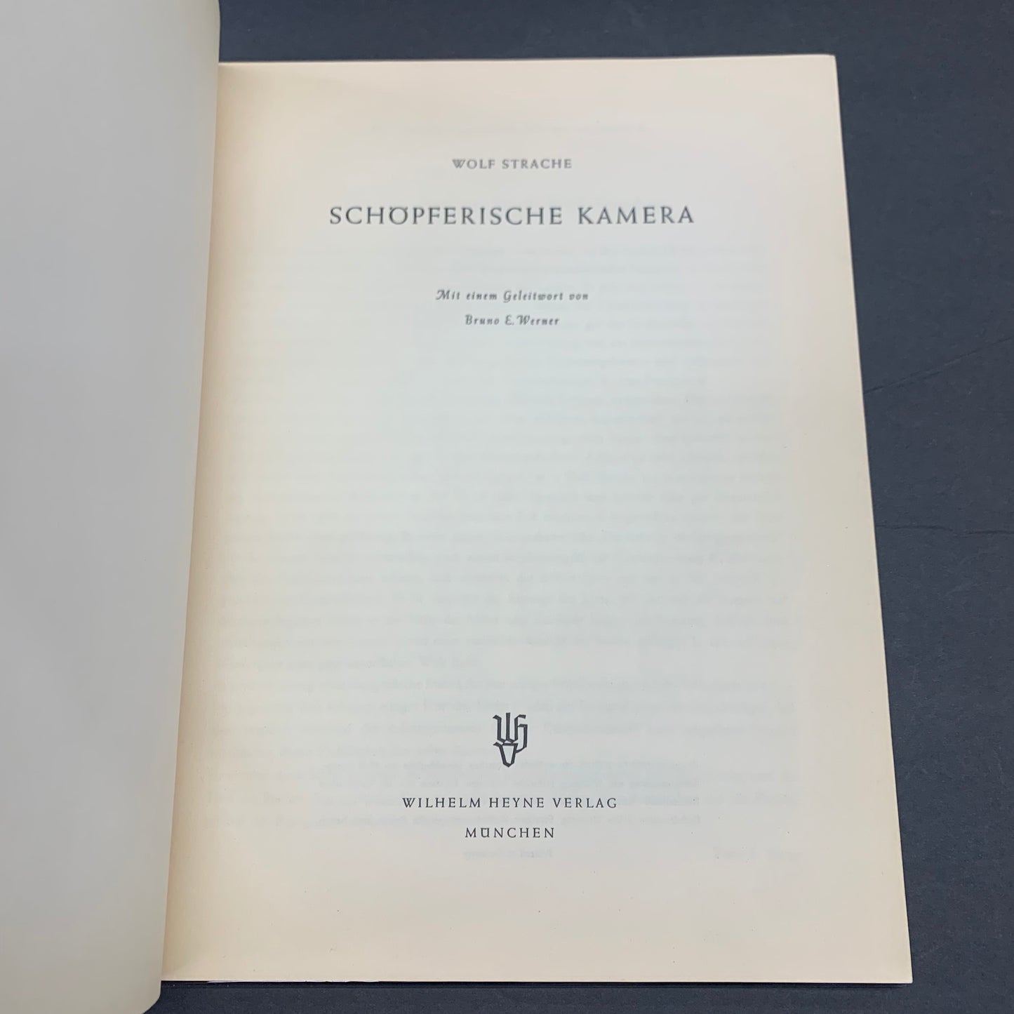 Schopperische Kamera - Bruno F. Welner - 1953