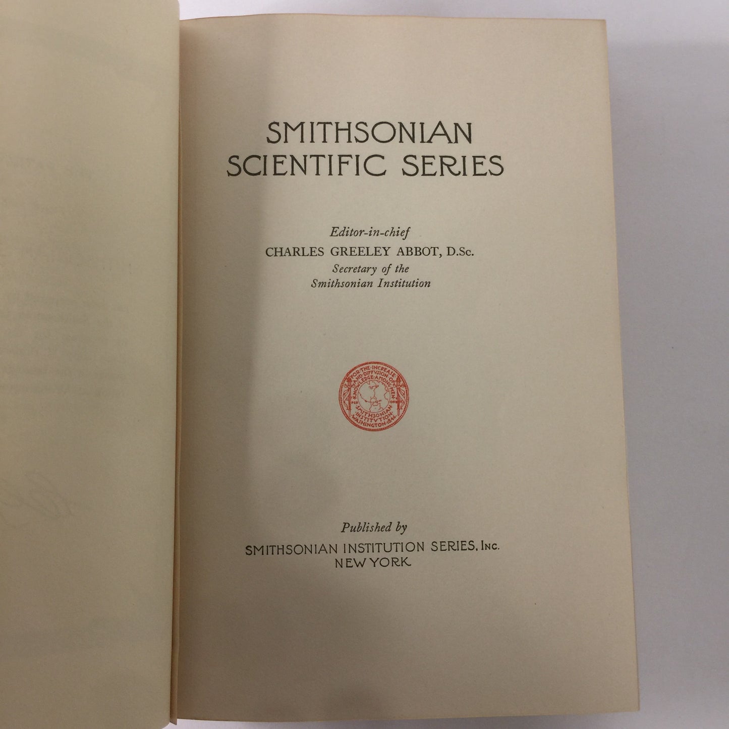 Smithsonian Scientific Series - Various - The Patron’s Edition - Volumes 1-12 - 1938