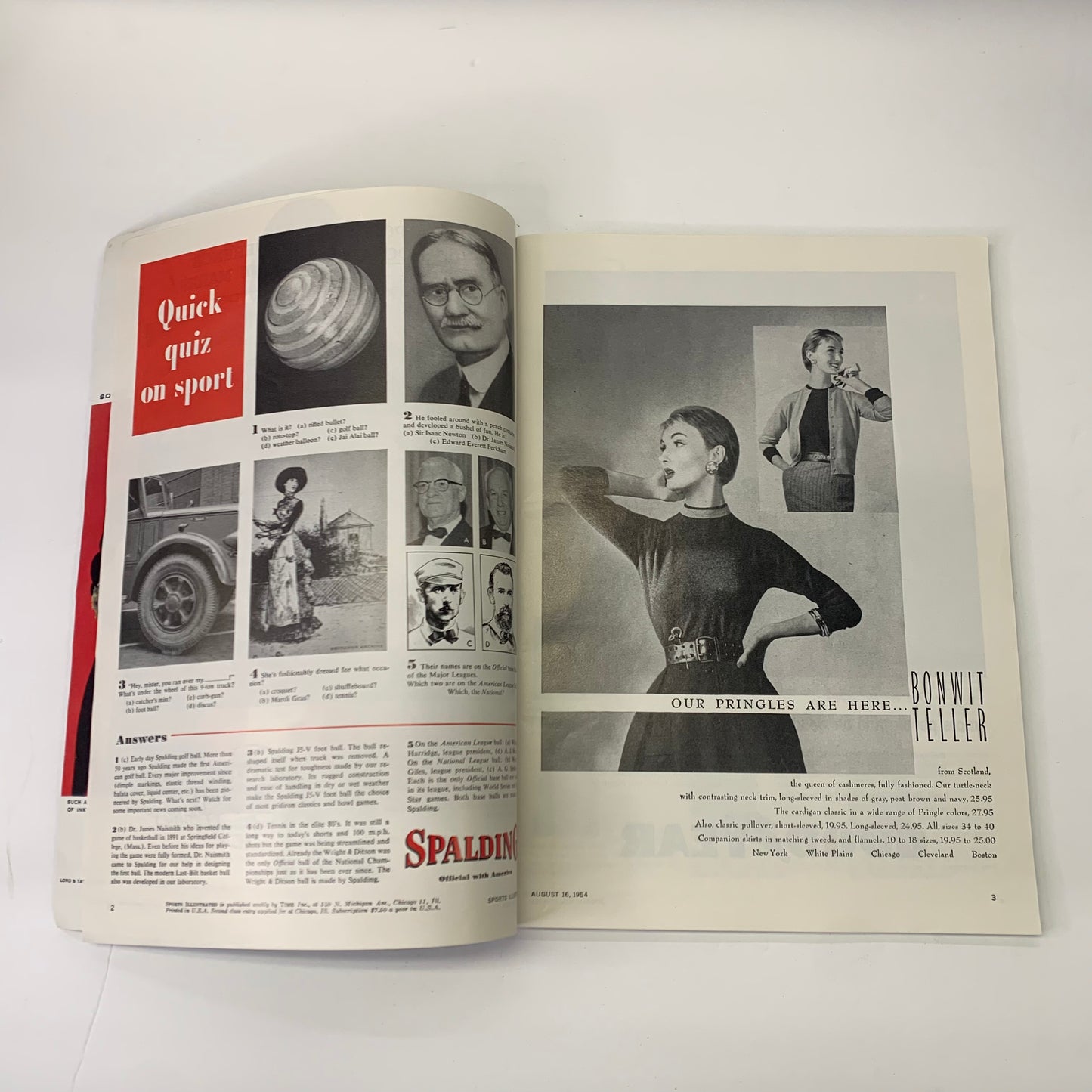 Sports Illustrated - Various - Facsimile - 1954