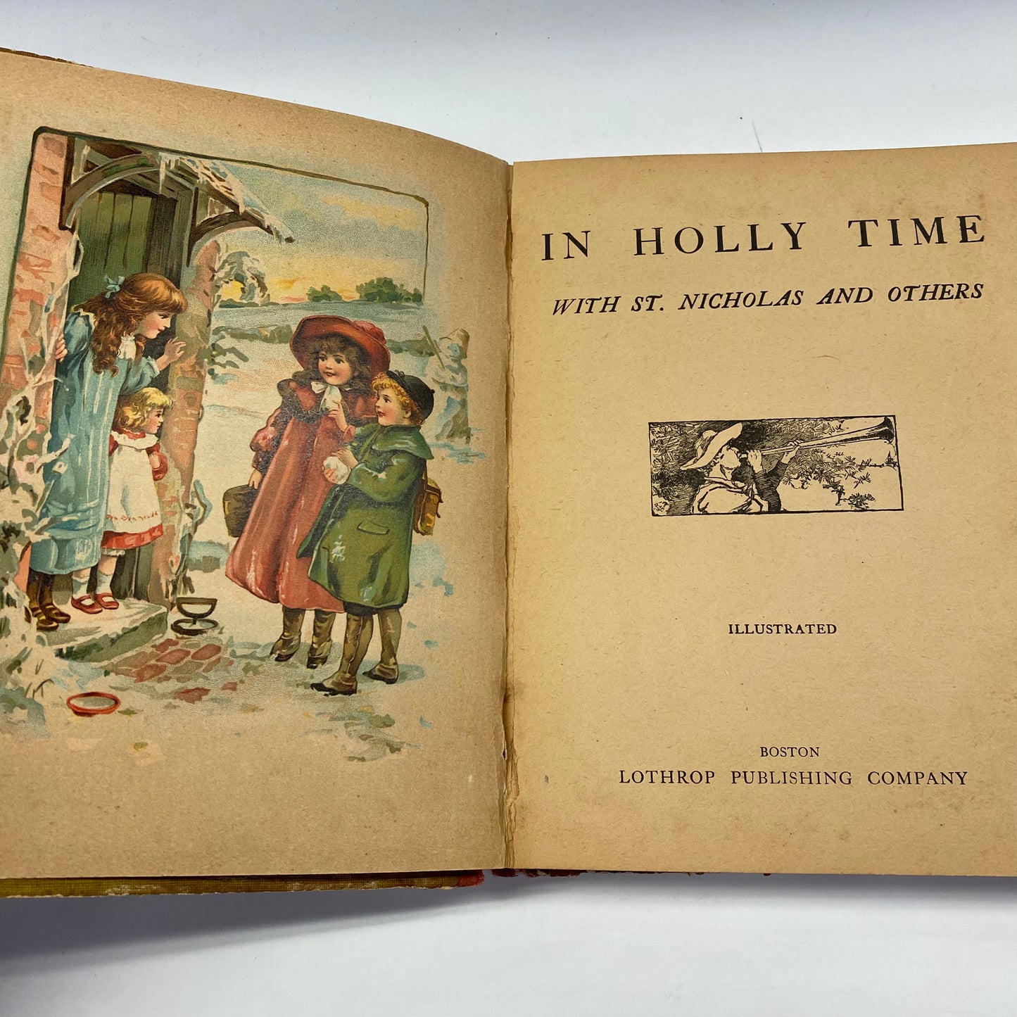 In Holly Time - Lothrop Publishing Company - 1902